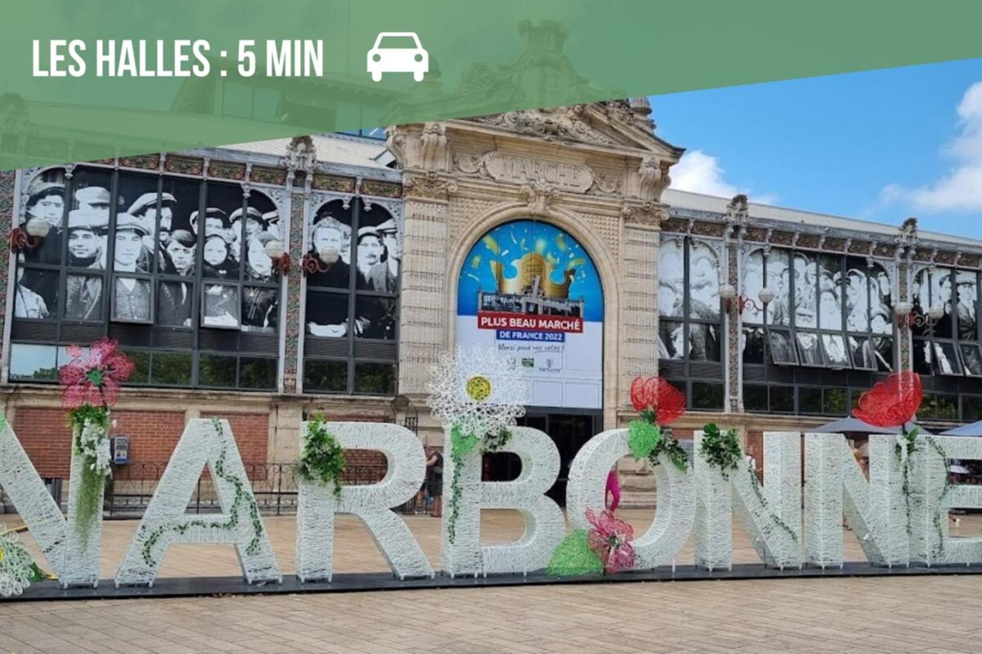 Le Cocon - Wifi - Cour Privative - Proche Halles Narbona Esterno foto